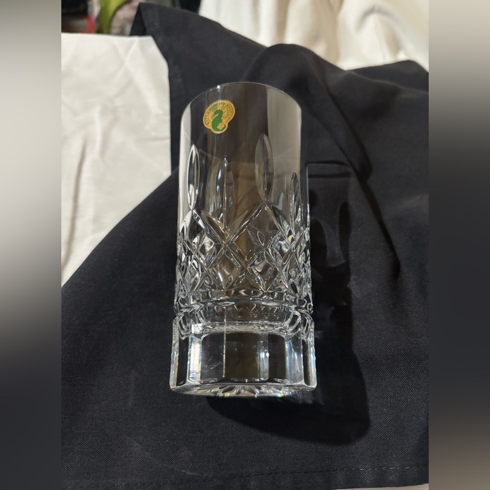 Waterford Crystal Lismore High Ball Glass 12 oz (two pair)